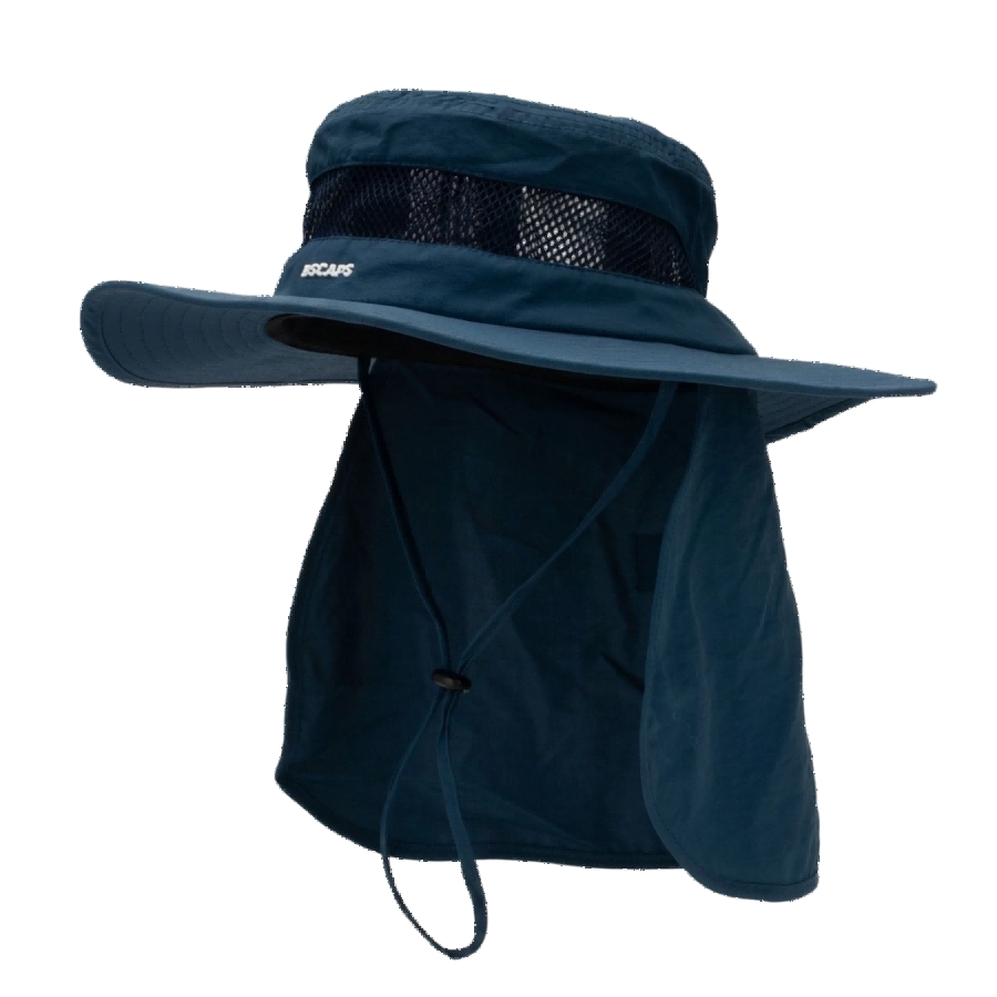 Premium Custom Ponytail Hole UV Protection Sun Hat with Detachable Neck Cape Professional Baseball Cap with Custom Logo Embroidery for Daily Wear and Outdoor Activities