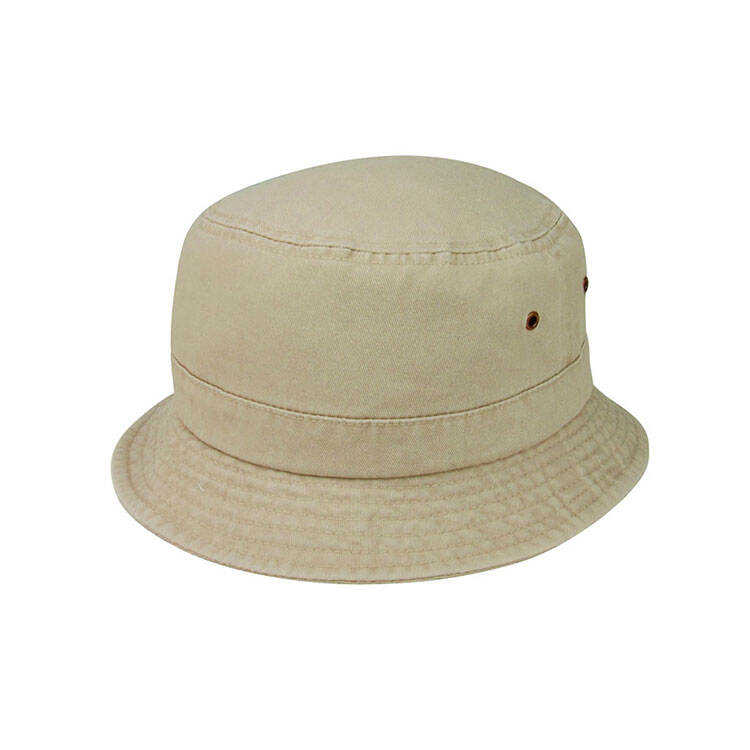 Premium Custom 7801 Washed Pigment-Dyed Bucket Hat Eighteen Colorways with Brass Eyelets and Wavy Brim Cotton Twill Outdoor Sun Cap for Casual Wear Travel and Promotional Branding