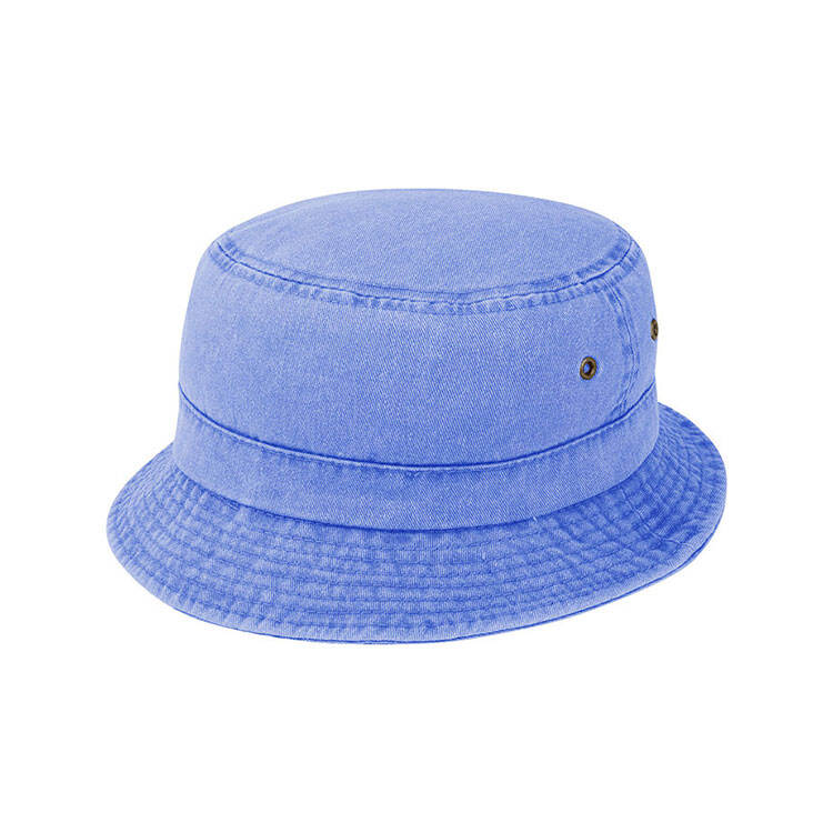 Premium Custom 7801 Washed Pigment-Dyed Bucket Hat Eighteen Colorways with Brass Eyelets and Wavy Brim Cotton Twill Outdoor Sun Cap for Casual Wear Travel and Promotional Branding