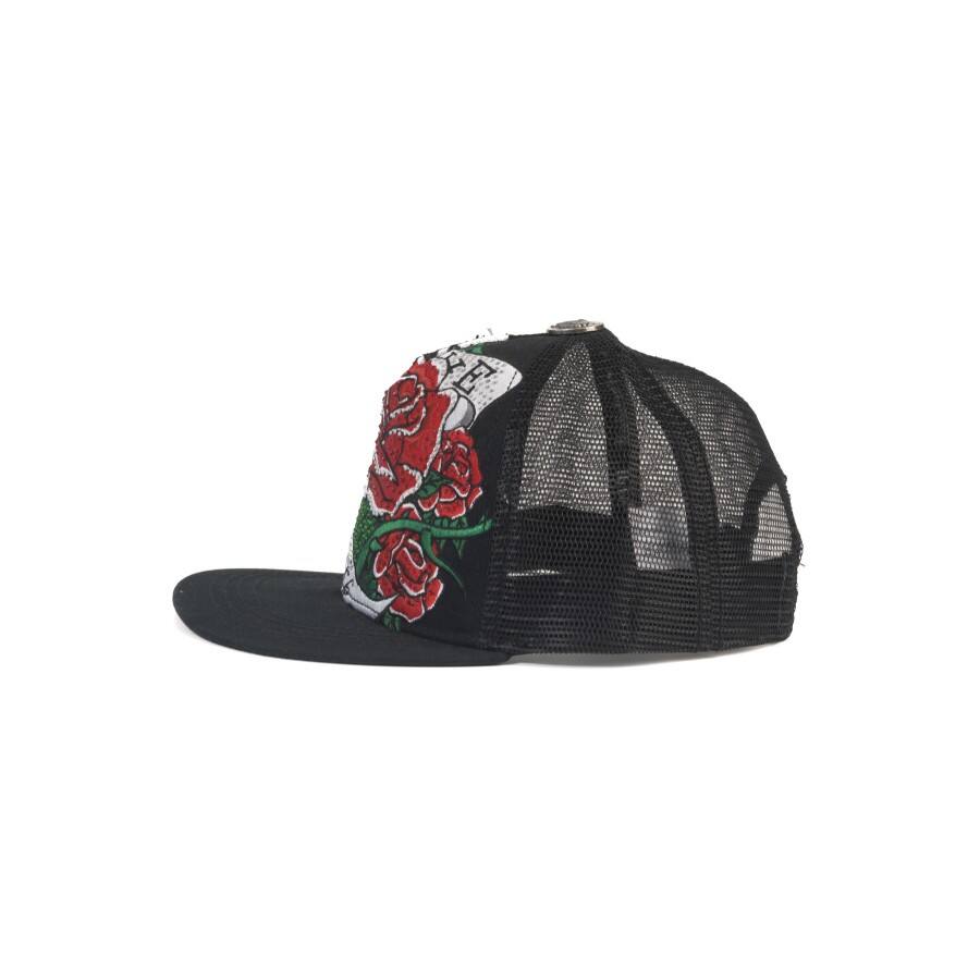 Premium Custom Heavy-Duty Custom 3D Embroidery Patch Diamond Button Trucker Cap Professional Baseball Cap with Custom Logo Embroidery for Daily Wear and Outdoor Activities