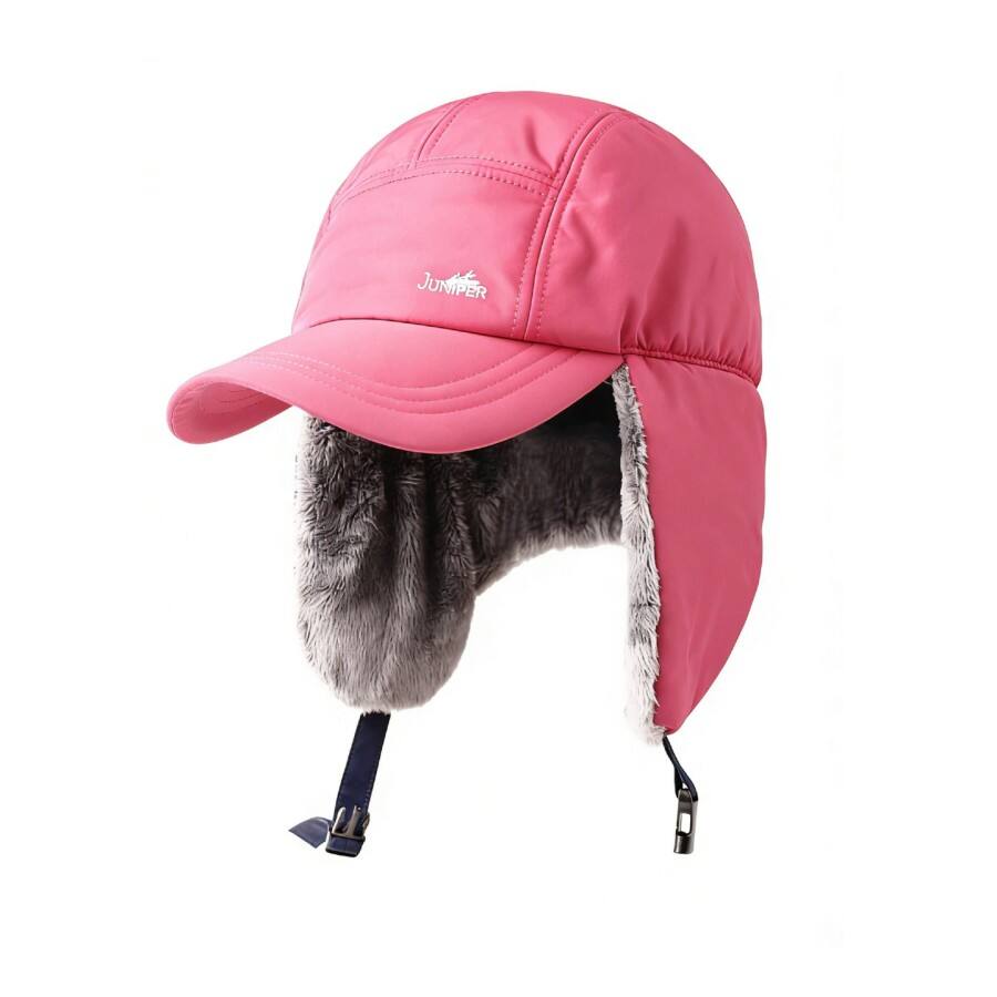 Premium Custom Winter Warm Windproof Wool Trapper Baseball Hat Professional Baseball Cap with Custom Logo Embroidery for Daily Wear and Outdoor Activities