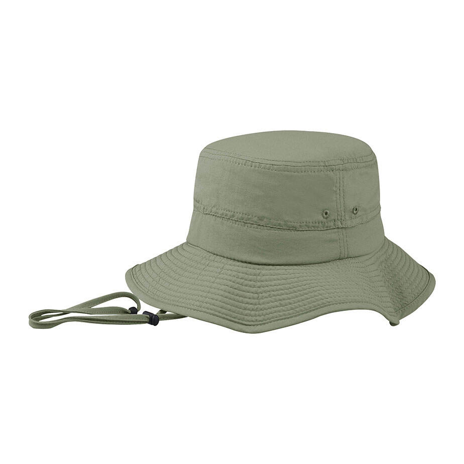 Premium Custom Promotional Juniper Outdoor Performance Sun Hat with Adjustable Toggle Closure Lightweight Breathable UV Protection Cap for Hiking Fishing Gardening and Travel Branded Athletic Headwear