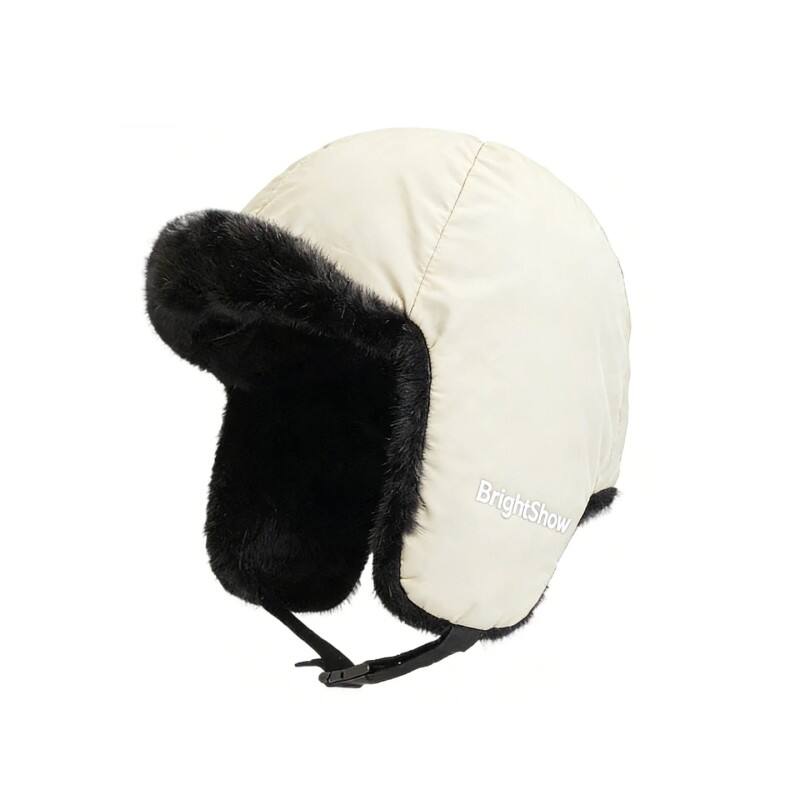 Premium Custom Winter Windproof Warm Ushanka Hat with Bendable Brim Professional Baseball Cap with Custom Logo Embroidery for Daily Wear and Outdoor Activities