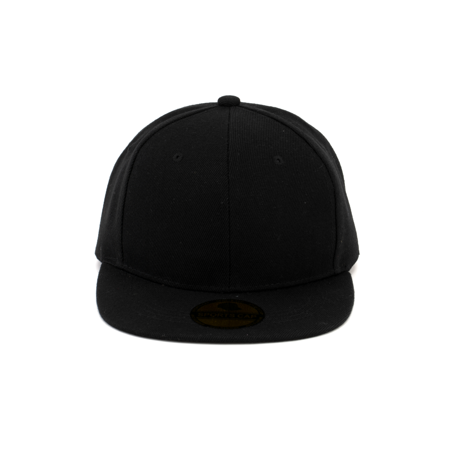 Premium Custom 6-Panel Flat Brim Snapback Baseball Cap with Laser Logo Sticker Professional Baseball Cap with Custom Logo Embroidery for Daily Wear and Outdoor Activities