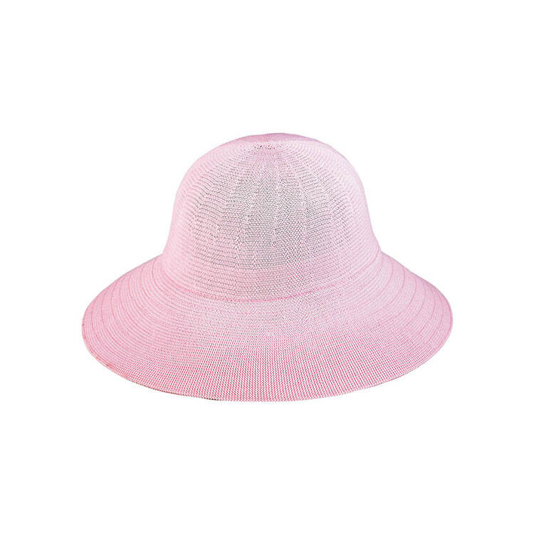 Premium Custom 2503 Solid Woven Wide-Brim Sun Hat One Colorway Radiating Crown Concentric Brim Fine Breathable Weave Outdoor Summer Sun Hat for Beach Travel Gardening and Promotional Branding