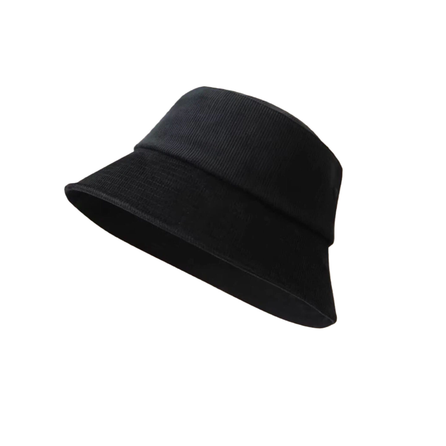 Premium Custom Corduroy Winter Thick Warm Metal Logo Bucket Hat Professional Baseball Cap with Custom Logo Embroidery for Daily Wear and Outdoor Activities