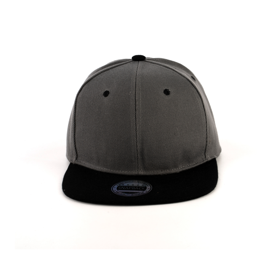 Premium Custom 6-Panel Flat Brim Snapback Baseball Cap with Laser Logo Sticker Professional Baseball Cap with Custom Logo Embroidery for Daily Wear and Outdoor Activities