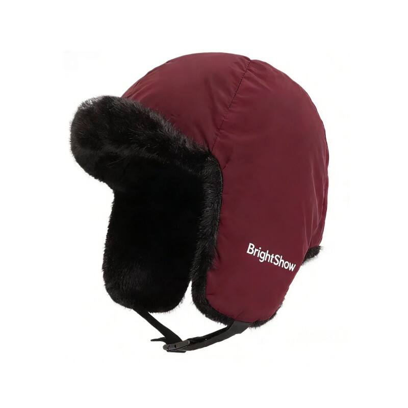 Premium Custom Winter Windproof Warm Ushanka Hat with Bendable Brim Professional Baseball Cap with Custom Logo Embroidery for Daily Wear and Outdoor Activities
