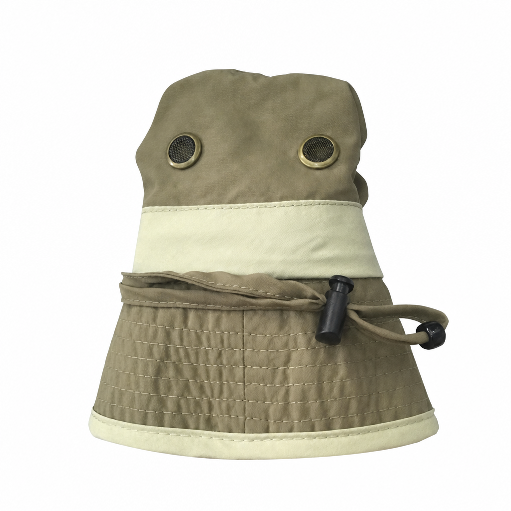 Premium Custom Breathable Packable Bucket Hat with Metal Eyelets Adjustable Drawstring Custom Printed Logo Professional Baseball Cap with Custom Logo Embroidery for Daily Wear and Outdoor Activities