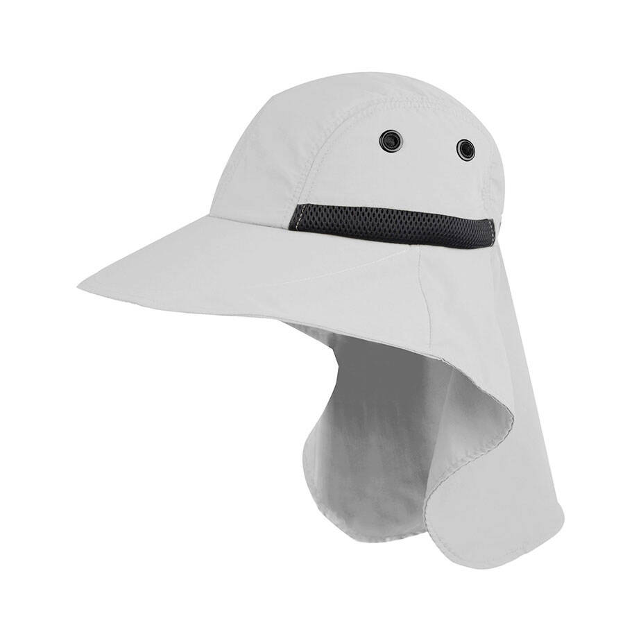 Premium Custom Ladies Nylon Wide Brim Flap Cap with UPF 50+ Protection Model J7213B Lightweight Water-Repellent Outdoor Sun Hat for Gardening Fishing Hiking and Travel