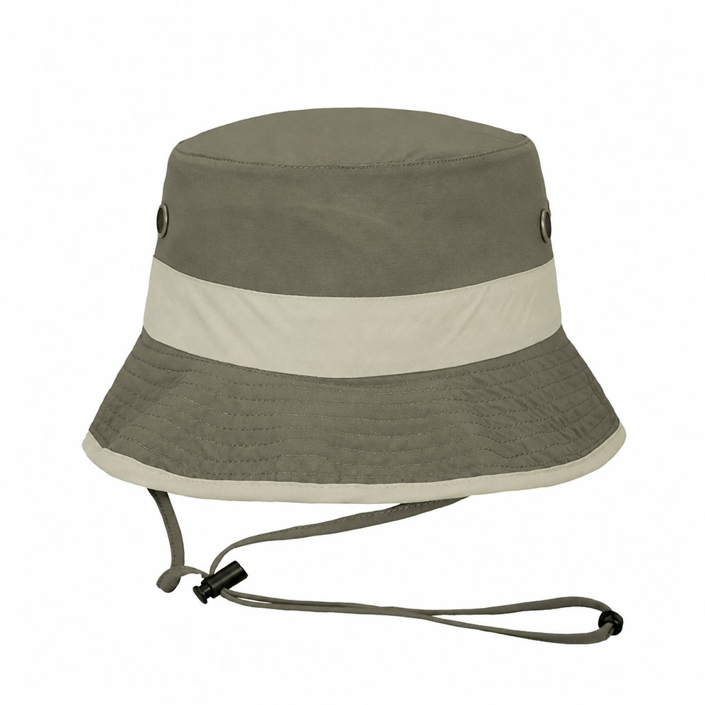 Premium Custom Breathable Packable Bucket Hat with Metal Eyelets Adjustable Drawstring Custom Printed Logo Professional Baseball Cap with Custom Logo Embroidery for Daily Wear and Outdoor Activities