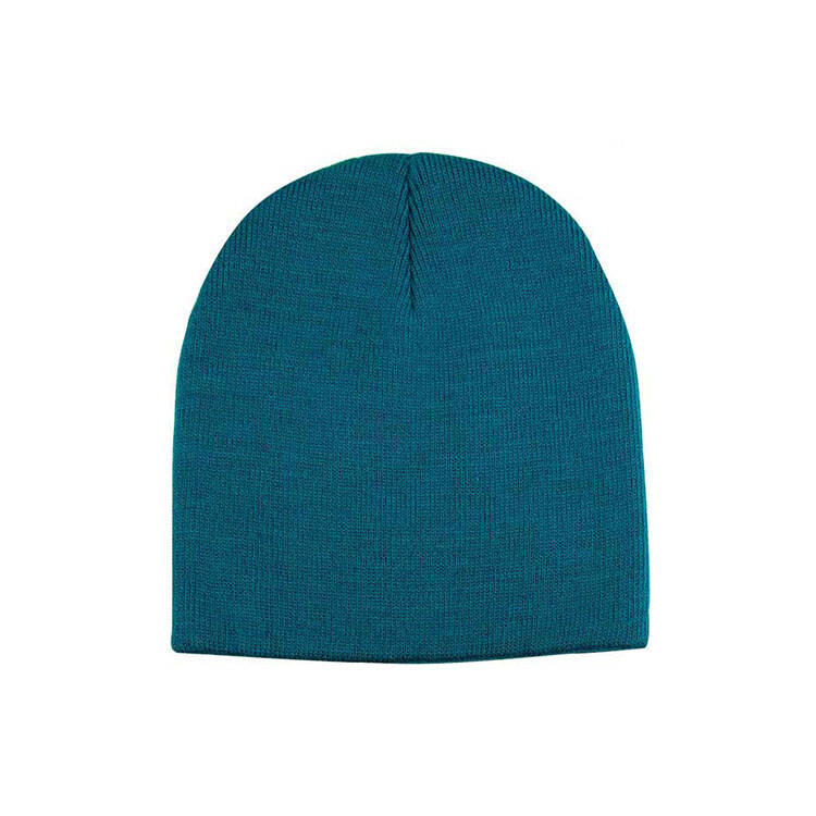 Premium Custom Promotional Ribbed Knit Acrylic Beanie Hat with Super Stretch Model 5002 High-Performance Winter Headwear for Outdoor Sports Lifestyle Events Branded Merchandise
