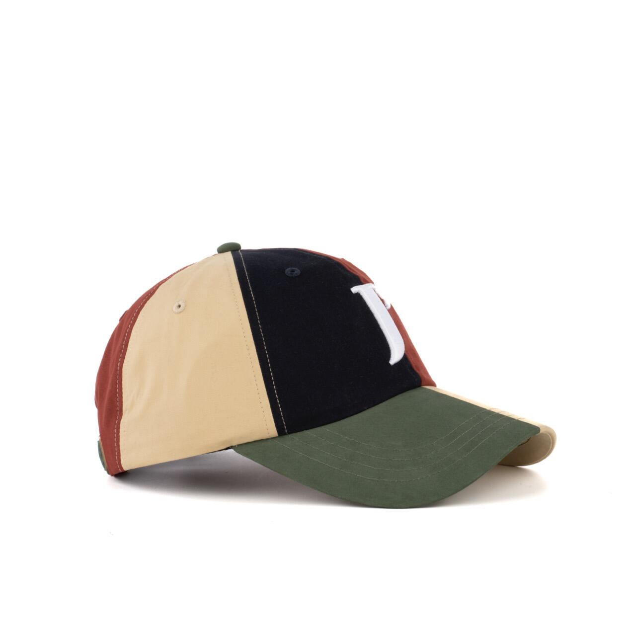 Premium Custom Custom Color Block Spliced 3D Raised Embroidery 6-Panel Baseball Cap Professional Baseball Cap with Custom Logo Embroidery for Daily Wear and Outdoor Activities