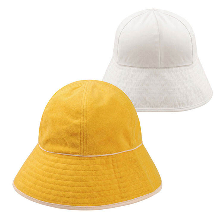 Premium Custom 6589 Paneled Bucket Hat with Piping and Binding Trim Five Colorways Rounded Crown Quilted Stitching Cotton Twill Outdoor Summer Sun Hat for Casual Wear Travel and Promotional Branding