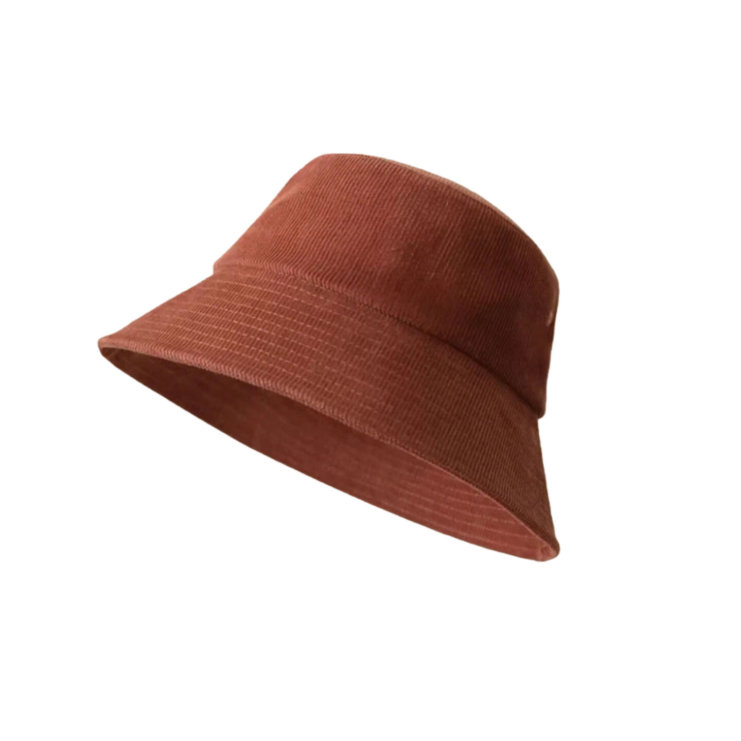 Premium Custom Corduroy Winter Thick Warm Metal Logo Bucket Hat Professional Baseball Cap with Custom Logo Embroidery for Daily Wear and Outdoor Activities