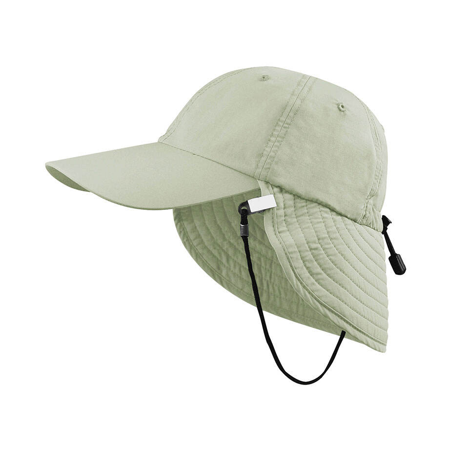 Premium Custom Outdoor Taslon UV Cap with Back Flap String Clip Model J7221 Lightweight Water-Repellent UPF 50+ Sun Hat for Hiking Fishing Travel and Outdoor Work