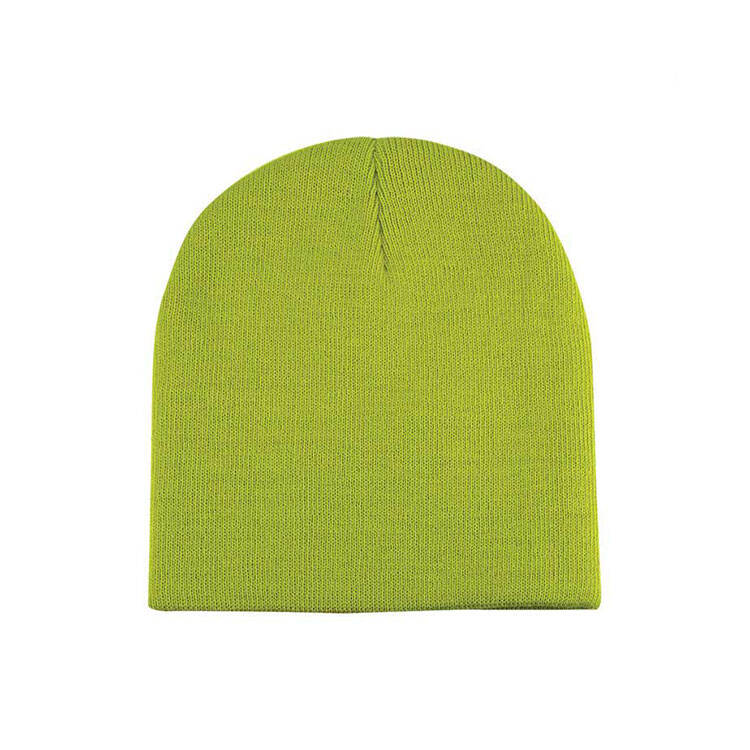 Premium Custom Promotional Ribbed Knit Acrylic Beanie Hat with Super Stretch Model 5002 High-Performance Winter Headwear for Outdoor Sports Lifestyle Events Branded Merchandise