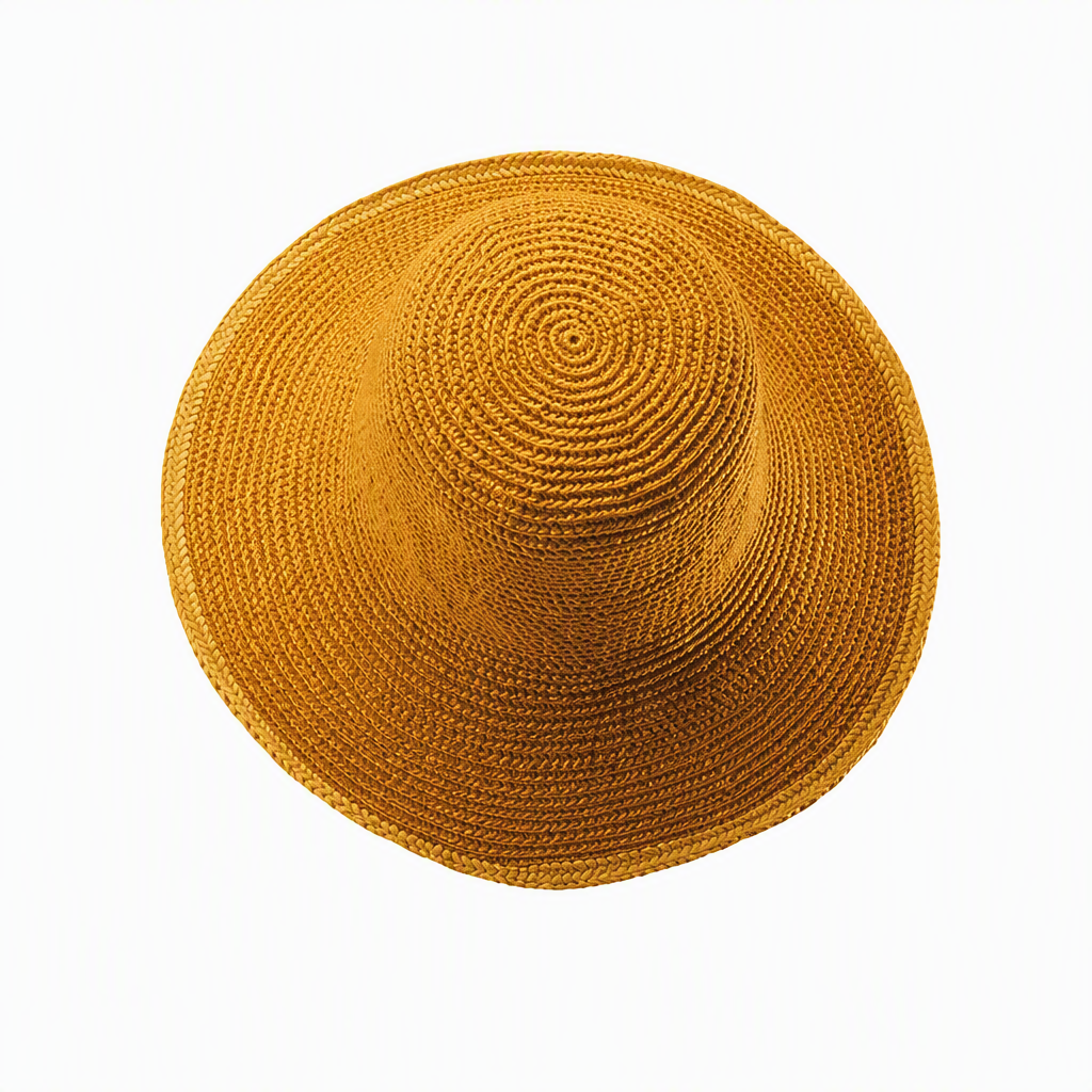 Premium Custom 2806 Crochet Wide-Brim Hat with White Trim Six Colorways Contrast Crocheted Border Deep Crown Artisanal Yarn Outdoor Summer Sun Hat for Casual Wear Travel and Promotional Branding