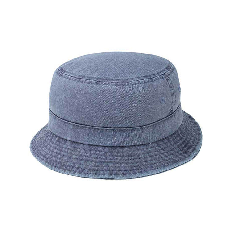 Premium Custom 7801Y Washed Vintage Bucket Hat with Fabric Crown Band and Tonal Eyelets Pigment-Dyed Cotton Twill Outdoor Sun Cap for Casual Wear Travel and Promotional Branding