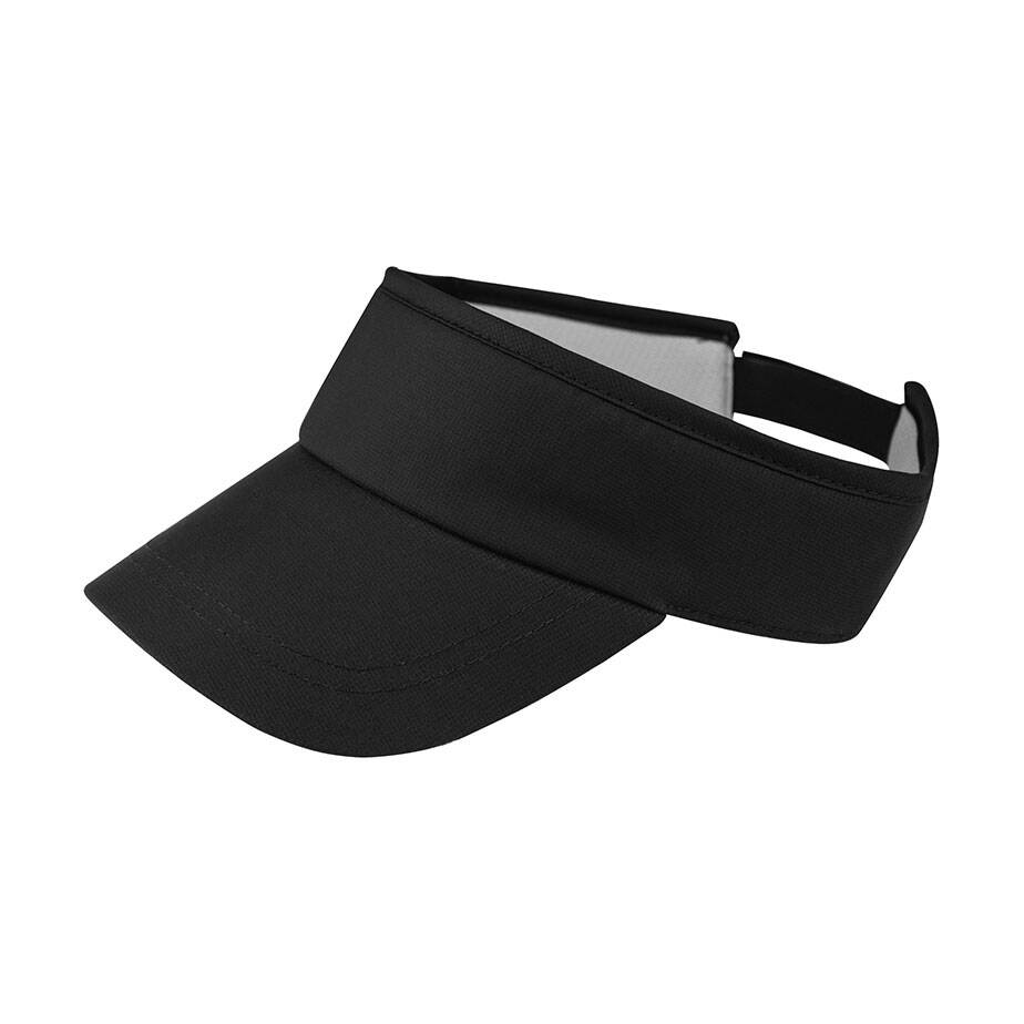 Premium Custom Performance Sun Visor with Moisture-Wicking Headband Adjustable Open-Top Design Lightweight Sports Visor Cap for Golf Tennis Running Outdoor Activities and Promotional Branding