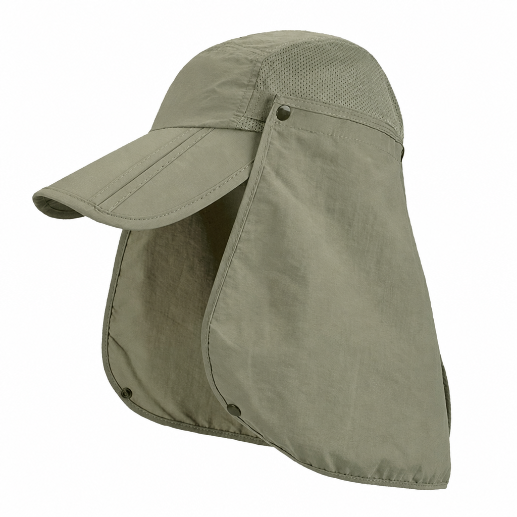 Premium Custom 3-Fold Packable Detachable UV Protection Waterproof Baseball Cap Professional Baseball Cap with Custom Logo Embroidery for Daily Wear and Outdoor Activities