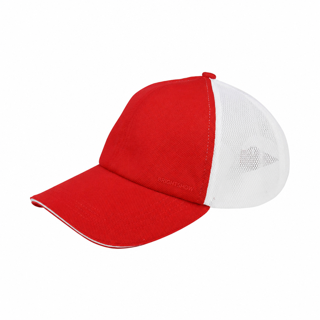 Premium Custom J7251 Trucker Mesh Back Baseball Cap with Structured Front Panels and Adjustable Snap Closure Breathable Outdoor Sports Cap for Promotional Branding Team Uniforms and Daily Casual Wear