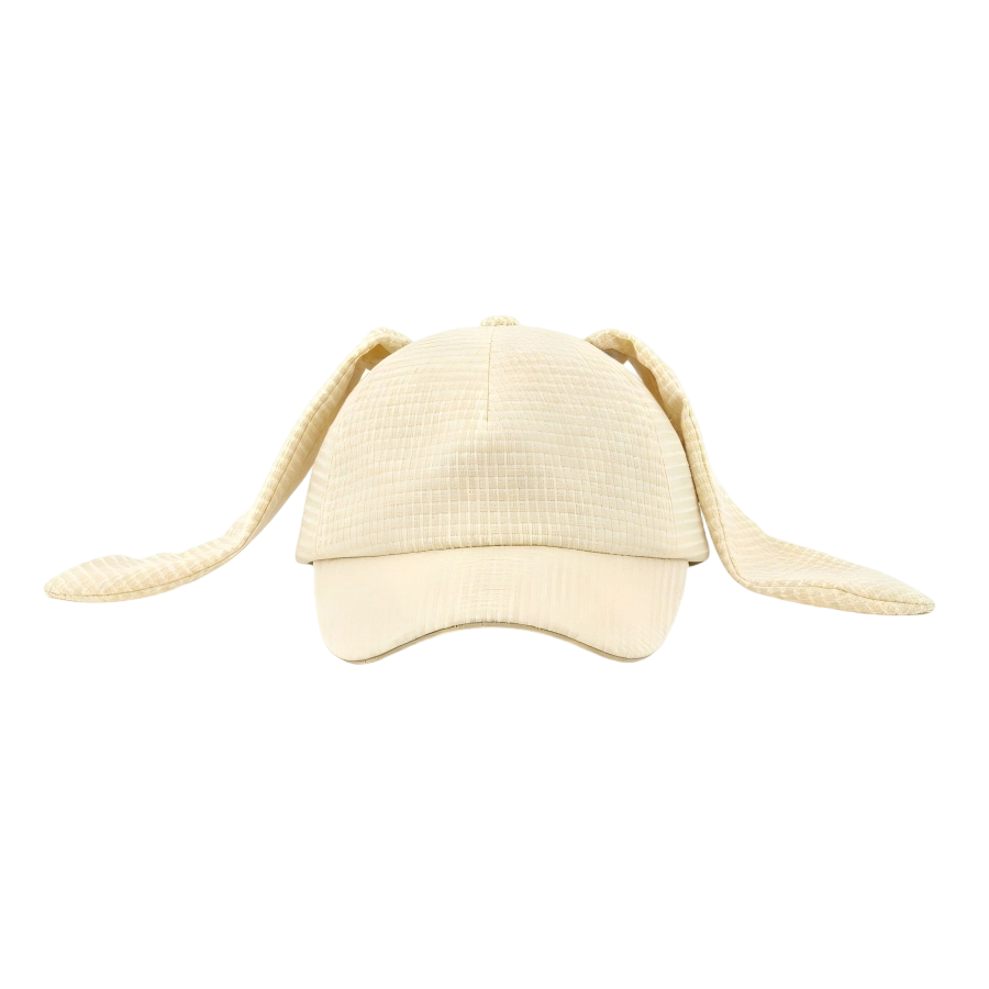Premium Custom 6-Panel Curved Brim Structured Crown Baseball Cap Cute Bunny Ear Design1 Professional Baseball Cap with Custom Logo Embroidery for Daily Wear and Outdoor Activities