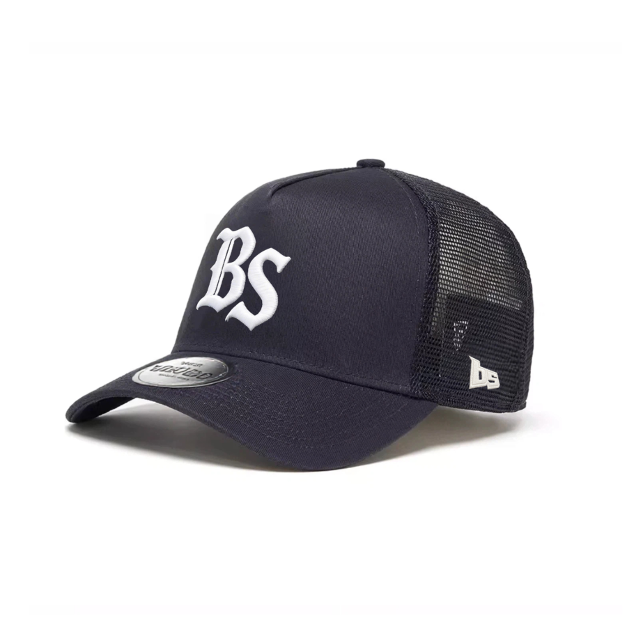 Premium Custom Structured 5-Panel Pre-Curved Visor Mesh Embroidered Trucker Cap Professional Baseball Cap with Custom Logo Embroidery for Daily Wear and Outdoor Activities
