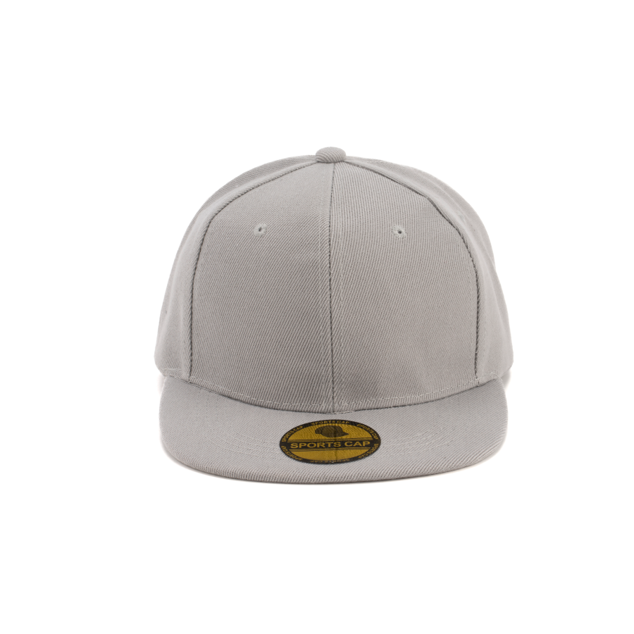 Premium Custom 6-Panel Flat Brim Snapback Baseball Cap with Laser Logo Sticker Professional Baseball Cap with Custom Logo Embroidery for Daily Wear and Outdoor Activities