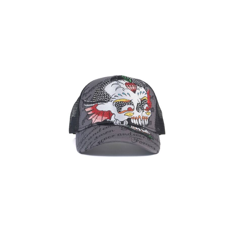 Premium Custom Heavy-Duty Custom 3D Embroidery Patch Diamond Button Trucker Cap Professional Baseball Cap with Custom Logo Embroidery for Daily Wear and Outdoor Activities