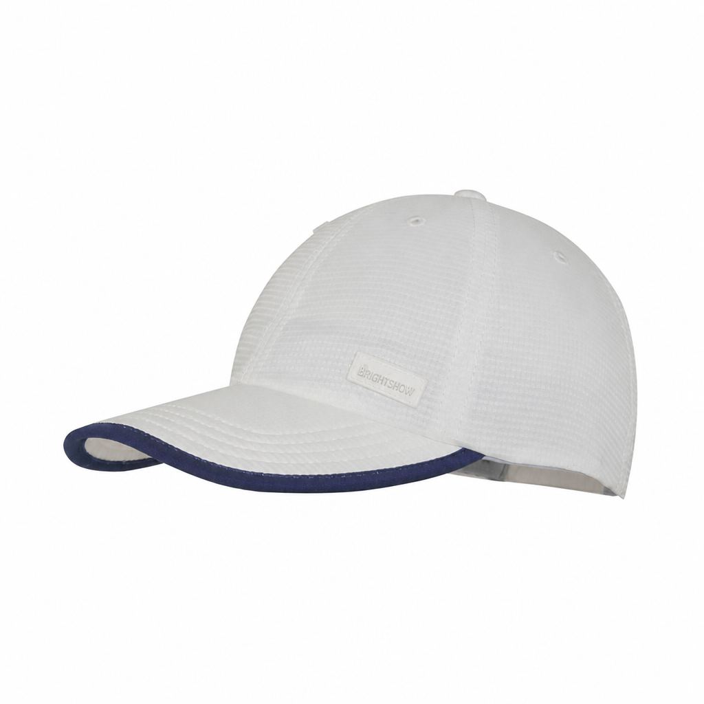 Premium Custom Performance Athletic Baseball Cap All-Over Breathable Micro-Perforated Fabric with Contrast Trim Visor Adjustable Closure Outdoor Sports Cap for Promotional Branding Team Uniforms and Daily Casual Wear