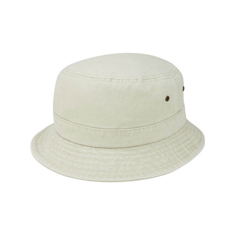 Premium Custom 7801 Washed Pigment-Dyed Bucket Hat Eighteen Colorways with Brass Eyelets and Wavy Brim Cotton Twill Outdoor Sun Cap for Casual Wear Travel and Promotional Branding