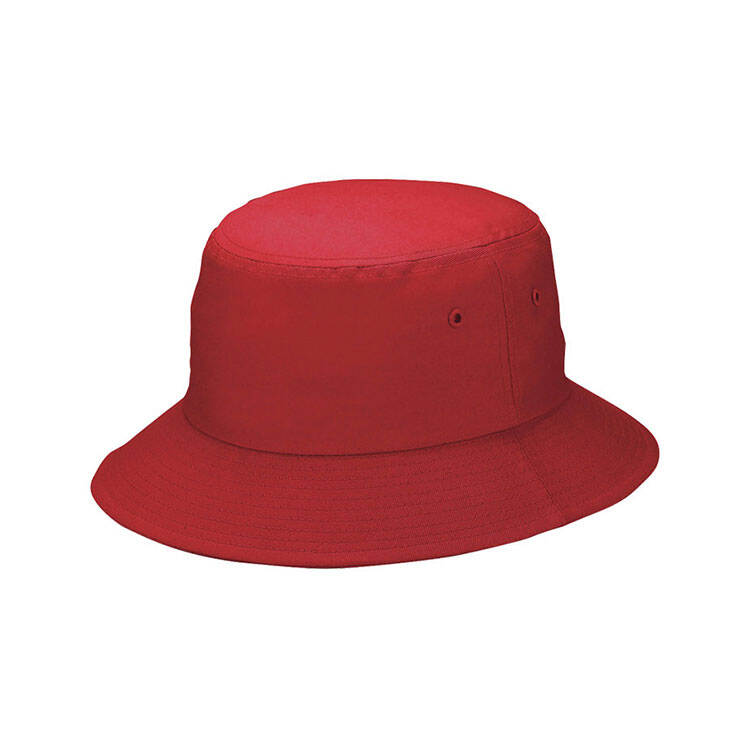 Premium Custom 7851 Classic Solid-Color Bucket Hat Six Colorways with Ventilation Eyelets Cotton Canvas Outdoor Sun Cap for Daily Wear Travel and Promotional Branding
