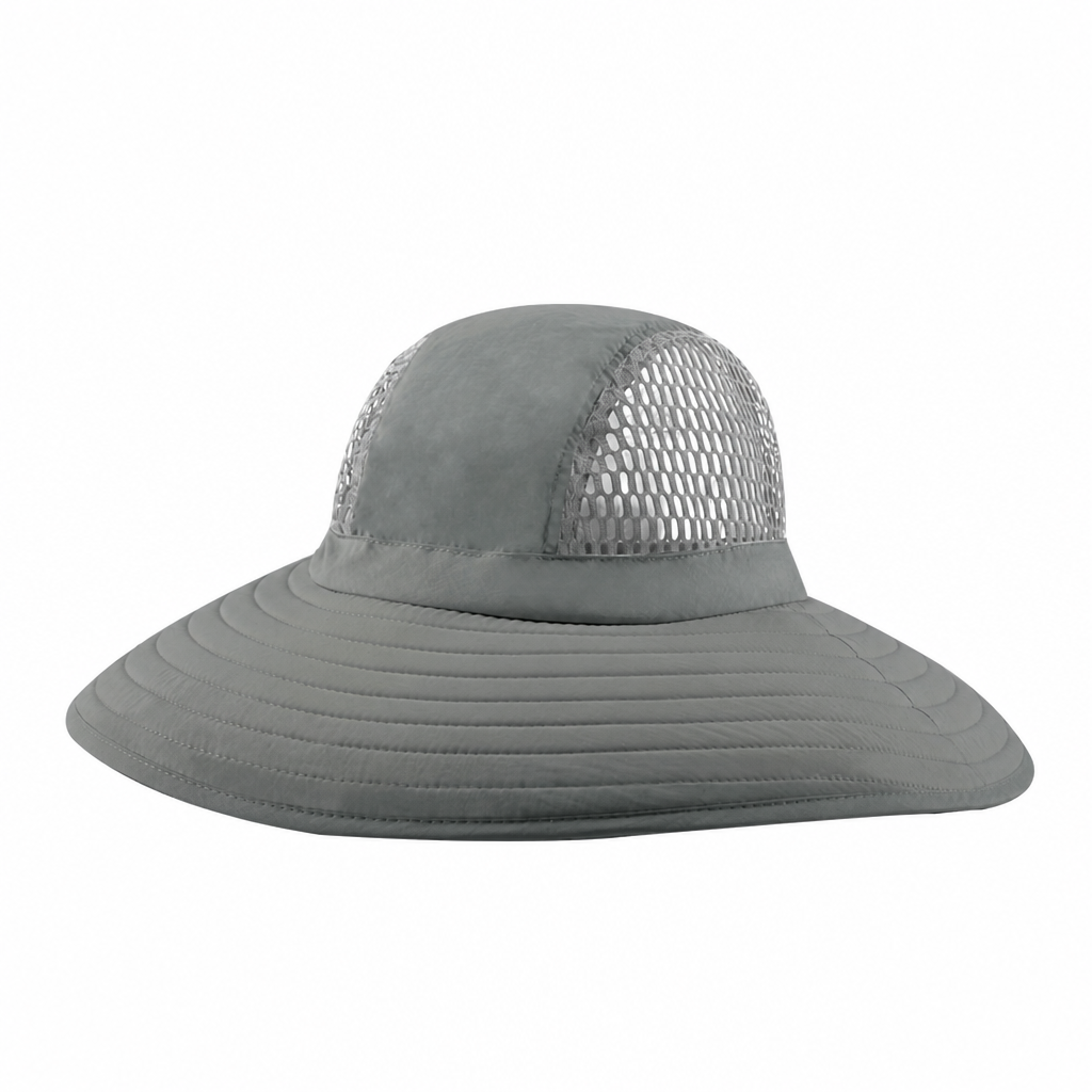 Premium Custom Wide Brim Breathable Mesh UV Protection Bucket Sun Hat Professional Baseball Cap with Custom Logo Embroidery for Daily Wear and Outdoor Activities