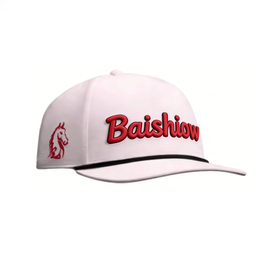 Premium Custom 5 Panels Classic Breathable Outdoor Sports Embroidered Adjustable Rope Golf Baseball Cap Professional Baseball Cap with Custom Logo Embroidery for Daily Wear and Outdoor Activities