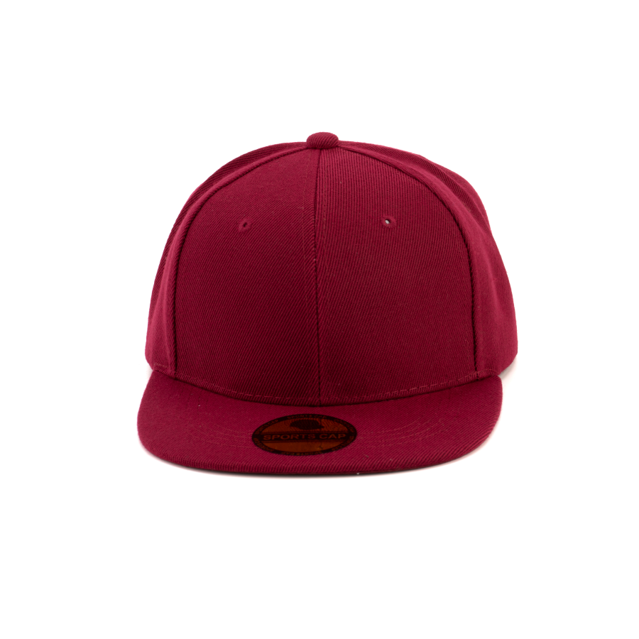 Premium Custom 6-Panel Flat Brim Snapback Baseball Cap with Laser Logo Sticker Professional Baseball Cap with Custom Logo Embroidery for Daily Wear and Outdoor Activities