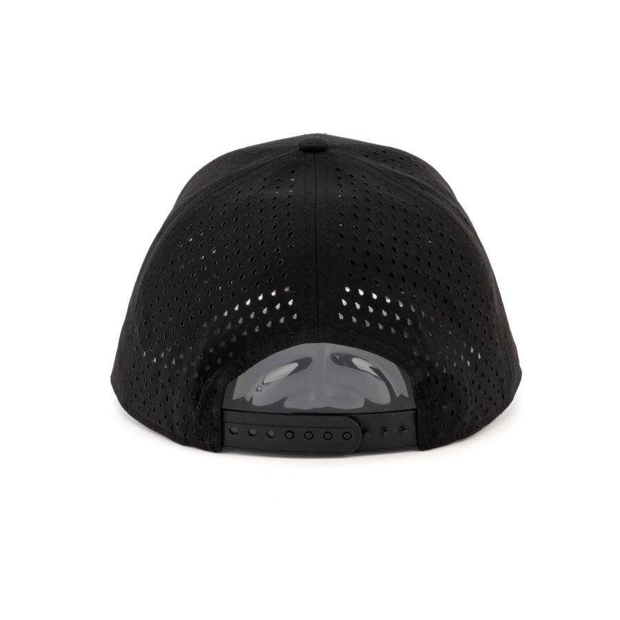 Premium Custom Curved Brim 6-Panel Structured Baseball Cap 3D Embroidery Laser Perforated Mesh1 Professional Baseball Cap with Custom Logo Embroidery for Daily Wear and Outdoor Activities