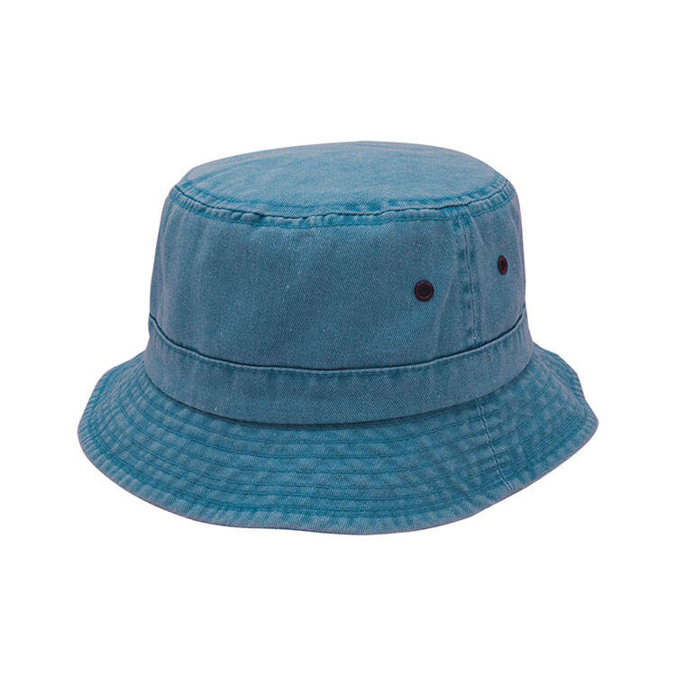 Premium Custom 7801 Washed Pigment-Dyed Bucket Hat Eighteen Colorways with Brass Eyelets and Wavy Brim Cotton Twill Outdoor Sun Cap for Casual Wear Travel and Promotional Branding