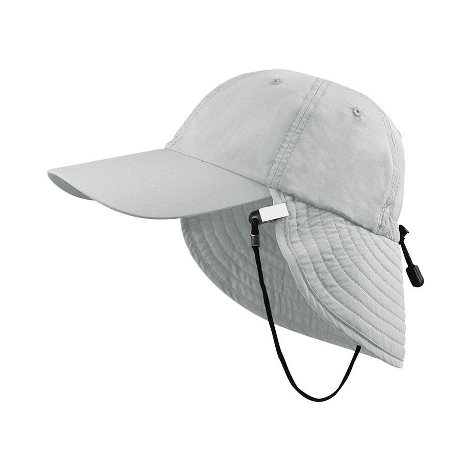 Premium Custom Outdoor Taslon UV Cap with Back Flap String Clip Model J7221 Lightweight Water-Repellent UPF 50+ Sun Hat for Hiking Fishing Travel and Outdoor Work