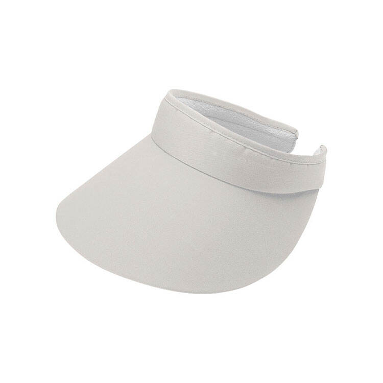 Wide Brim Cotton Twill Sun Visor Adjustable Back Strap Blank Custom Logo Solid Color Empty Top Visor Hat Unisex Lightweight UV Protection Outdoor Golf Beach Fishing Travel Summer Casual Fashion Headwear Wholesale B2B Supply For Men Women
