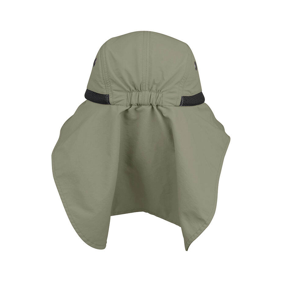 Premium Custom Promotional Lightweight Nylon Wide Brim Flap Cap Model J7213A High-Performance UV Protection Sun Hat for Men Outdoor Hiking Fishing Exploration