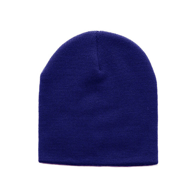 Premium Custom Promotional Ribbed Knit Acrylic Beanie Hat with Super Stretch Model 5002 High-Performance Winter Headwear for Outdoor Sports Lifestyle Events Branded Merchandise