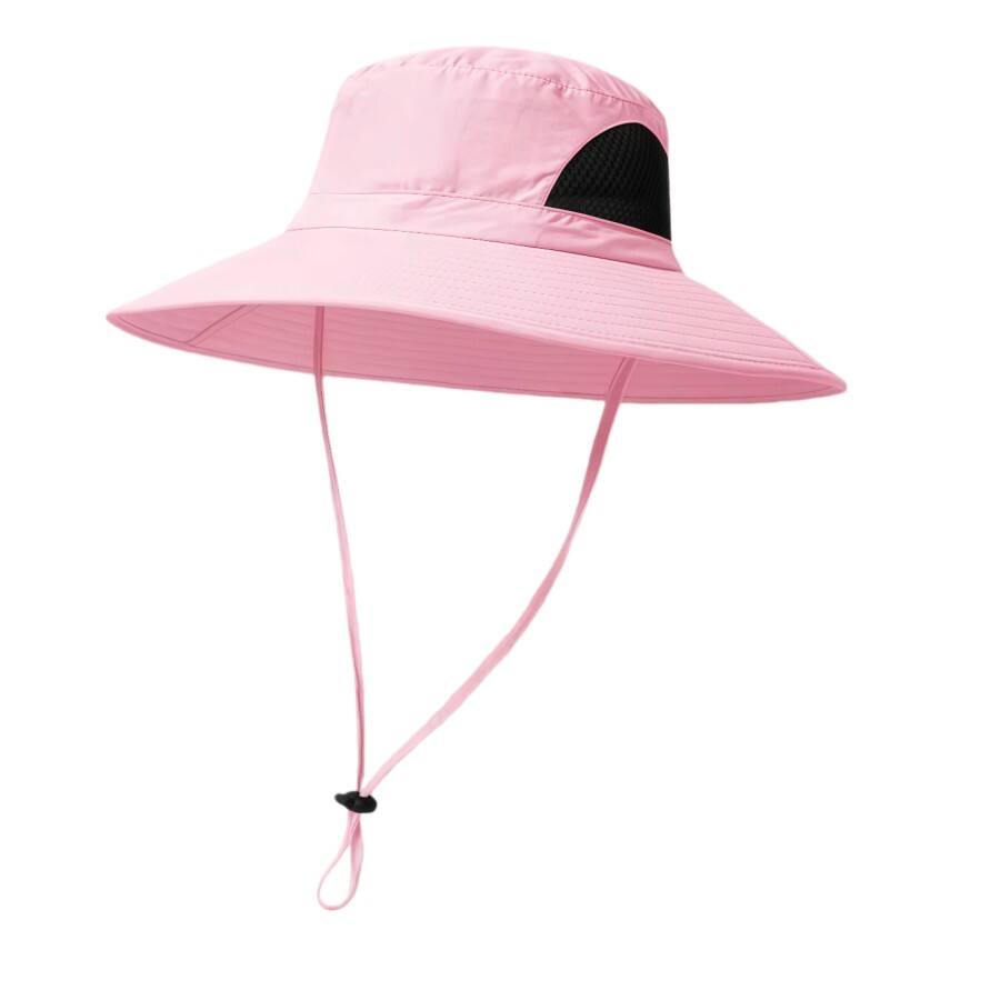 Premium Custom Long Brim Waterproof UV Protection Breathable Outdoor Bucket Hat Professional Baseball Cap with Custom Logo Embroidery for Daily Wear and Outdoor Activities