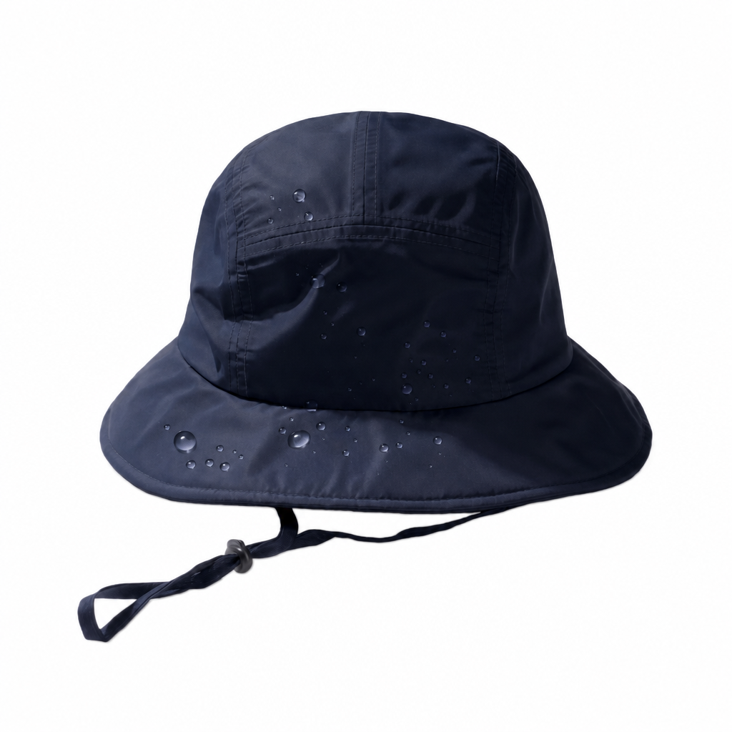 Premium Custom Packable Waterproof Outdoor Bucket Hat with UV Protection Breathable Design Professional Baseball Cap with Custom Logo Embroidery for Daily Wear and Outdoor Activities