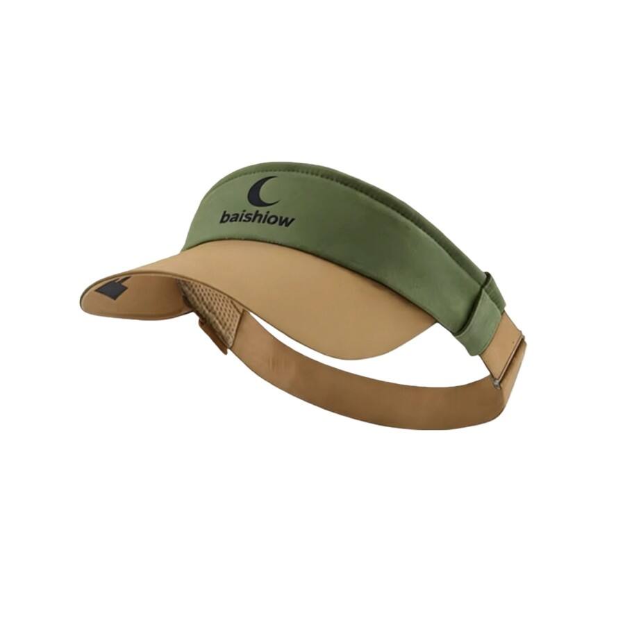 Premium Custom Lightweight Breathable 3-Fold Foldable Sun Visor for Running Jogging Outdoor Sports Professional Baseball Cap with Custom Logo Embroidery for Daily Wear and Outdoor Activities