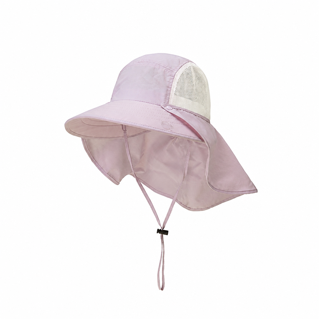 Premium Custom Wide Brim UV Protection Water Repellent Breathable Mesh Sun Hat with Adjustable Drawstring Professional Baseball Cap with Custom Logo Embroidery for Daily Wear and Outdoor Activities