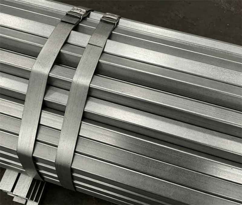 Galvanized aluminum-magnesium steel pipe