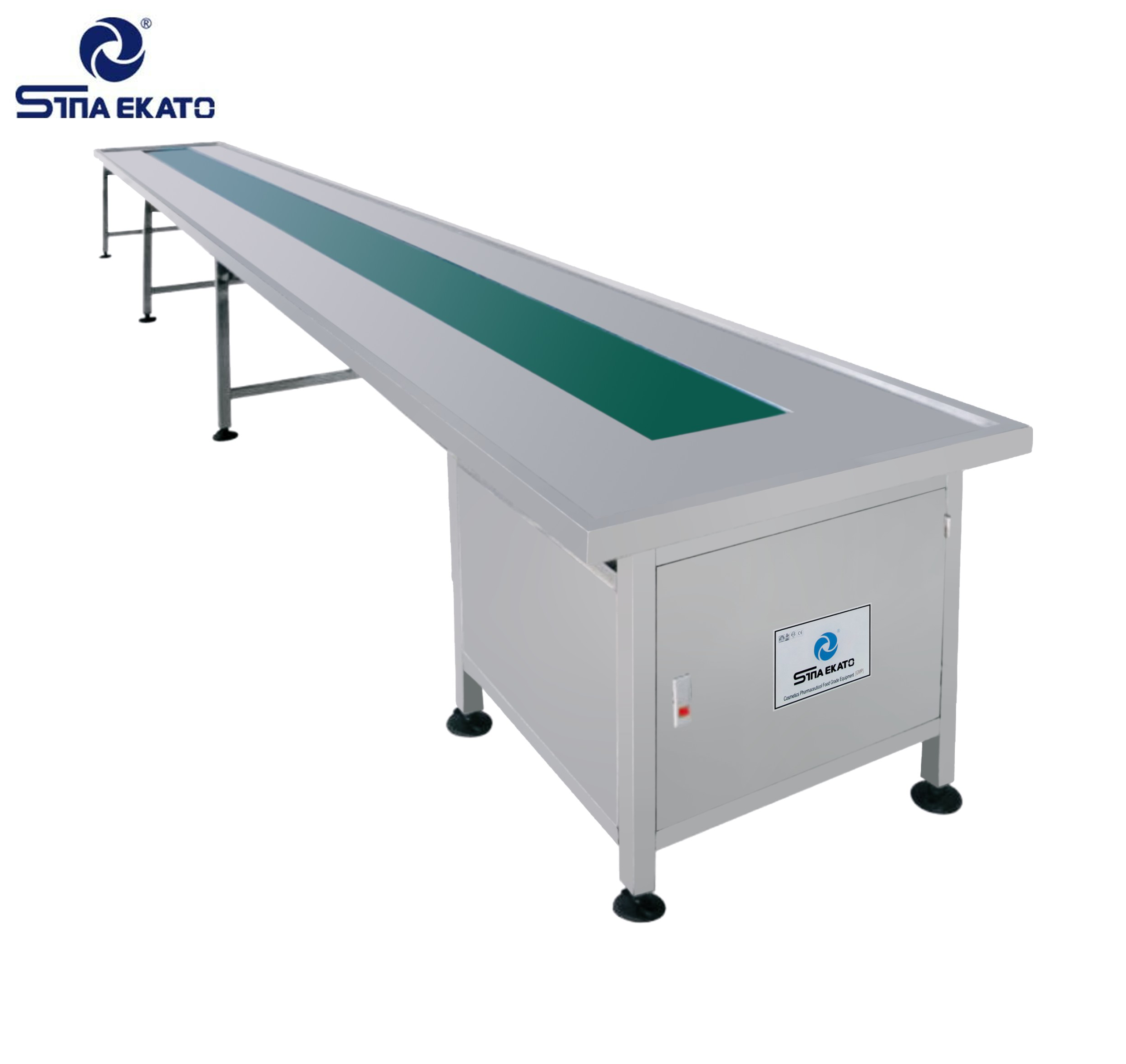 High quality stainless steel conveyor line for  Cartoning and Packing    