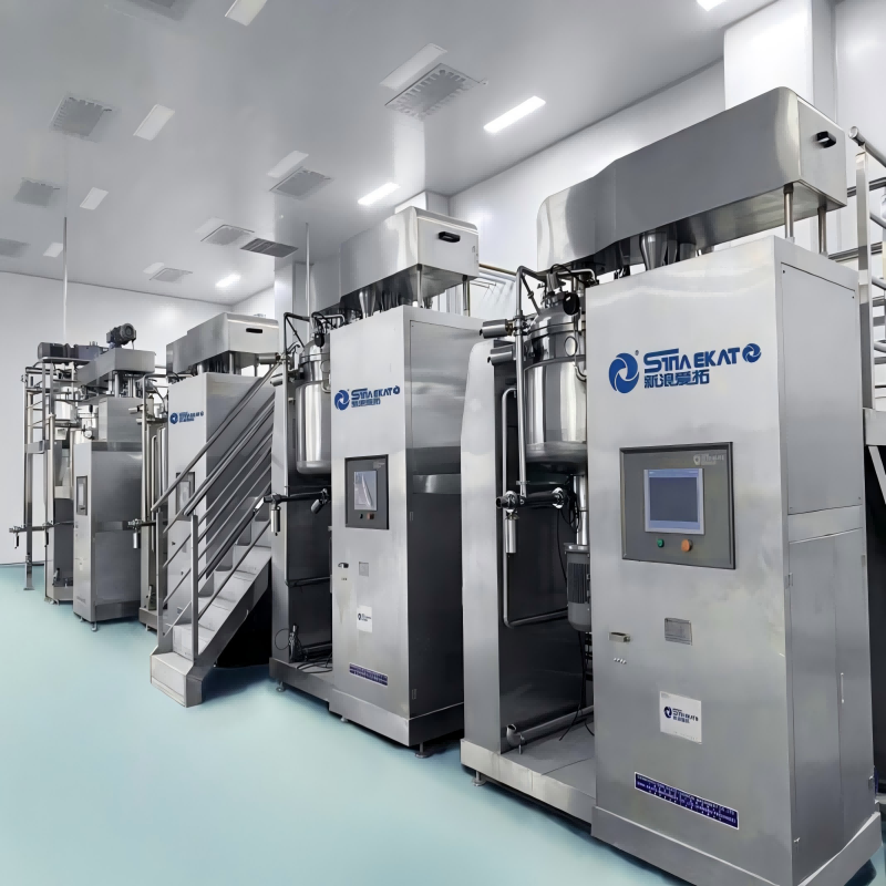 For Cosmetics, Pharmaceutical & Food Applications - Personal Skincare and Color Cosmetics Production Equipment