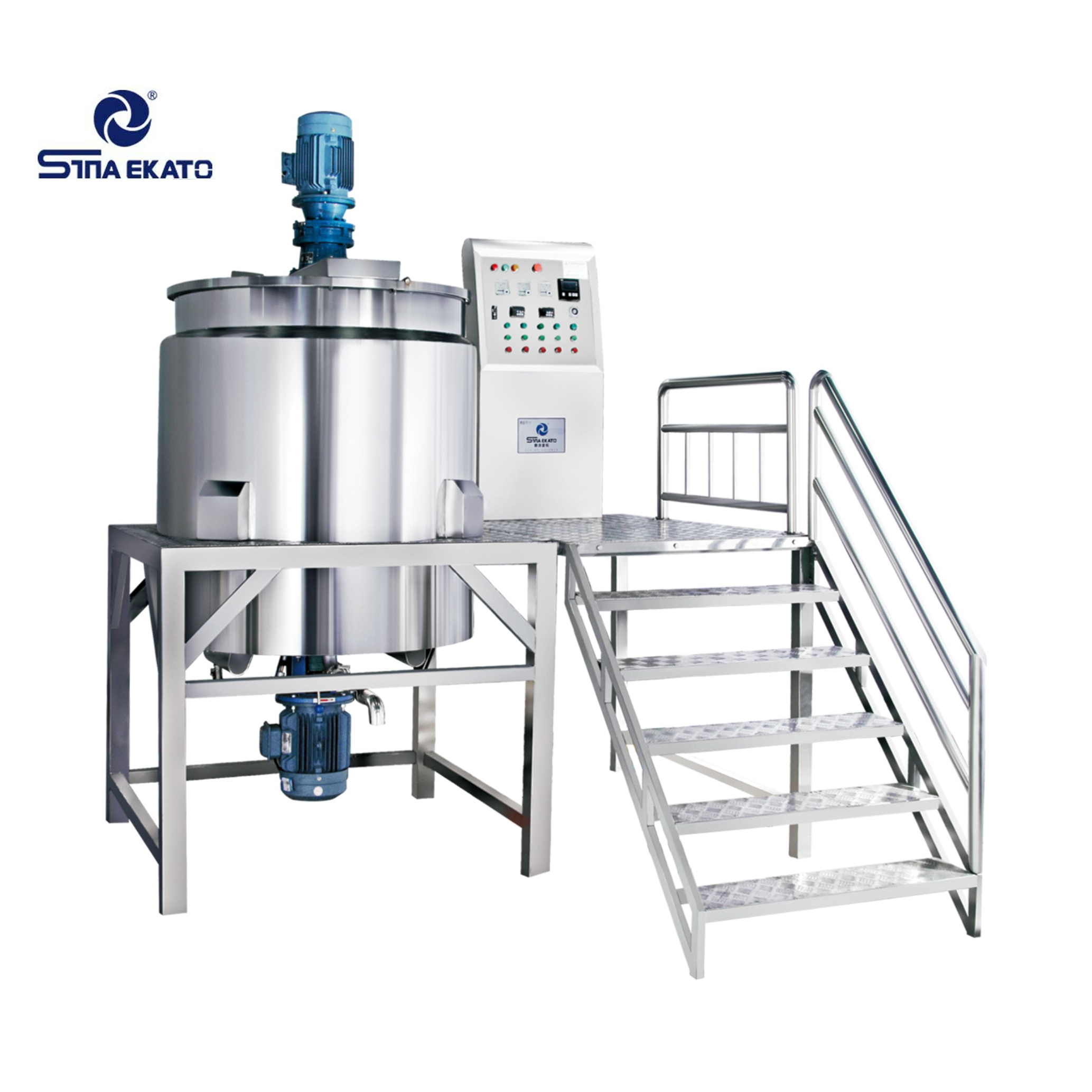 Soap Making Machine Good Performance Homogenizing Mixer for Liquid Cosmetics Good Performance Mixing
